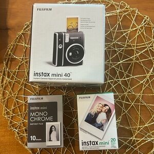 Instax Mini 40 Instant Camera + Film
